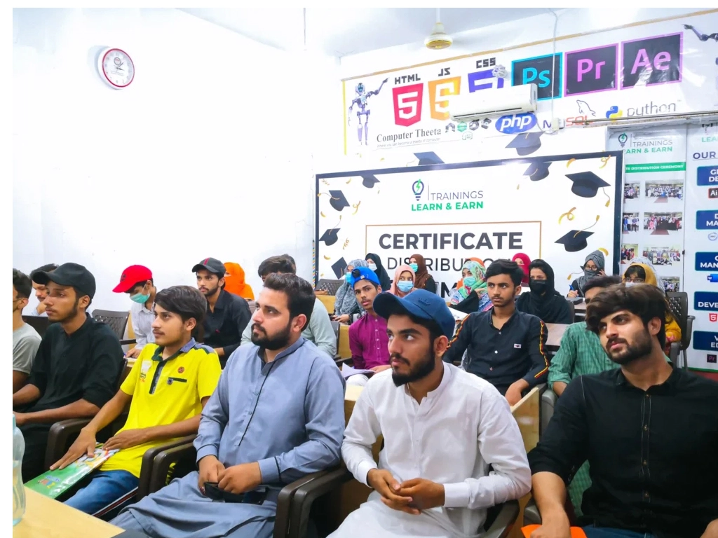 Theeta Trainings students